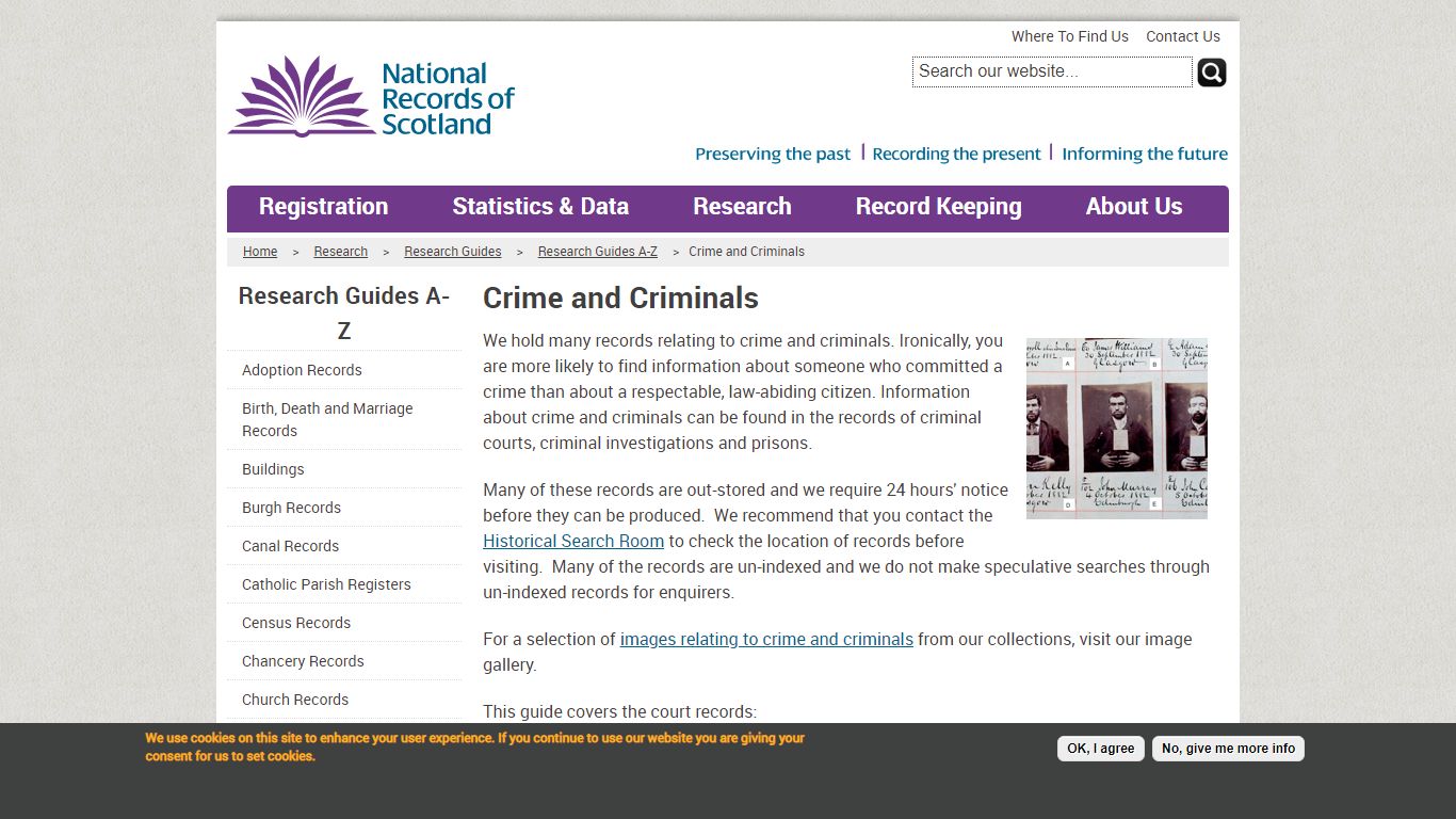 Crime and Criminals | National Records of Scotland