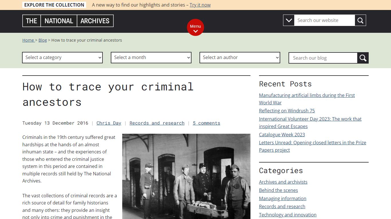 How to trace your criminal ancestors - The National Archives blog